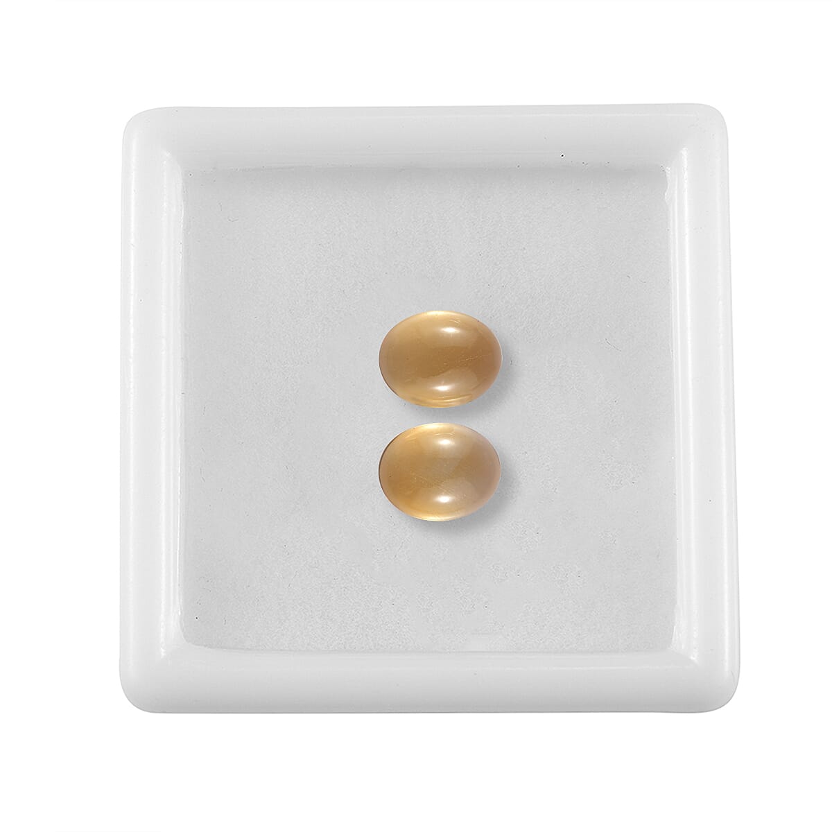 Set of 2 Brazilian Citrine (Oval 9x7 mm) 3.20 ctw image number 2