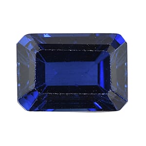 Lab Created Blue Sapphire (Oct 7x5 mm) 1.19 ctw