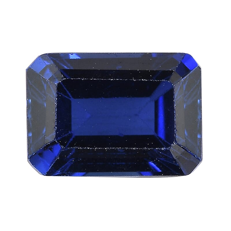 Lab Created Blue Sapphire (Oct 7x5 mm) 1.19 ctw