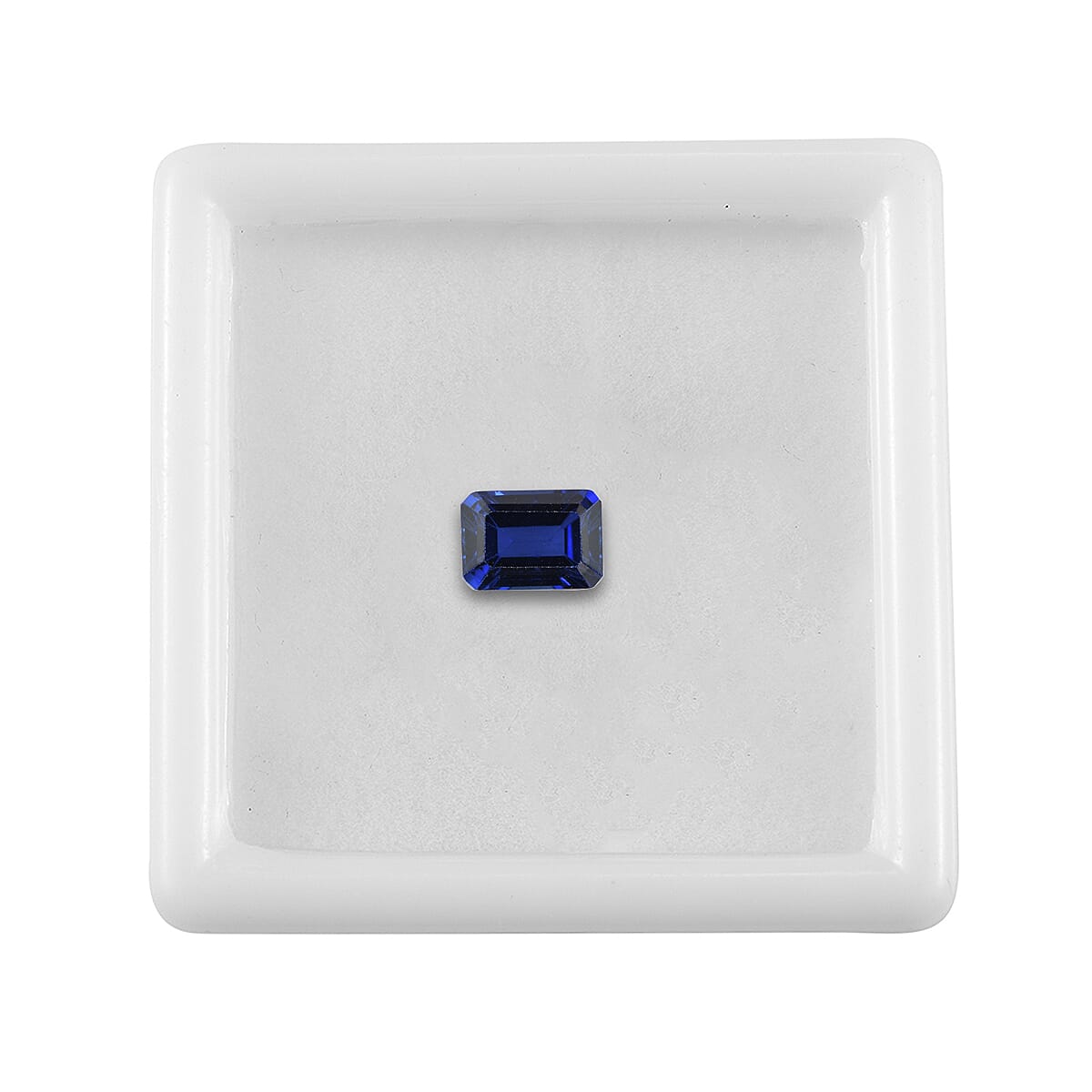 Lab Created Blue Sapphire (Oct 7x5 mm) 1.19 ctw image number 2