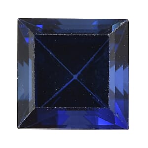 Lab Created Blue Sapphire (Sqr 6 mm) 1.32 ctw