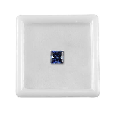 Lab Created Blue Sapphire (Sqr 6 mm) 1.36 ctw