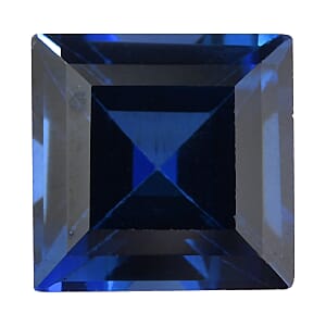 Lab Created Blue Sapphire (Sqr 7 mm) 2.15 ctw