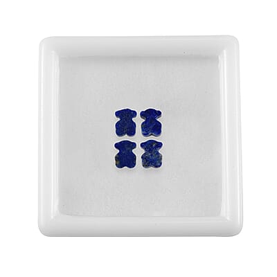 Set of 4 AA Lapis Lazuli (Fancy 5x4 mm) 1.47 ctw