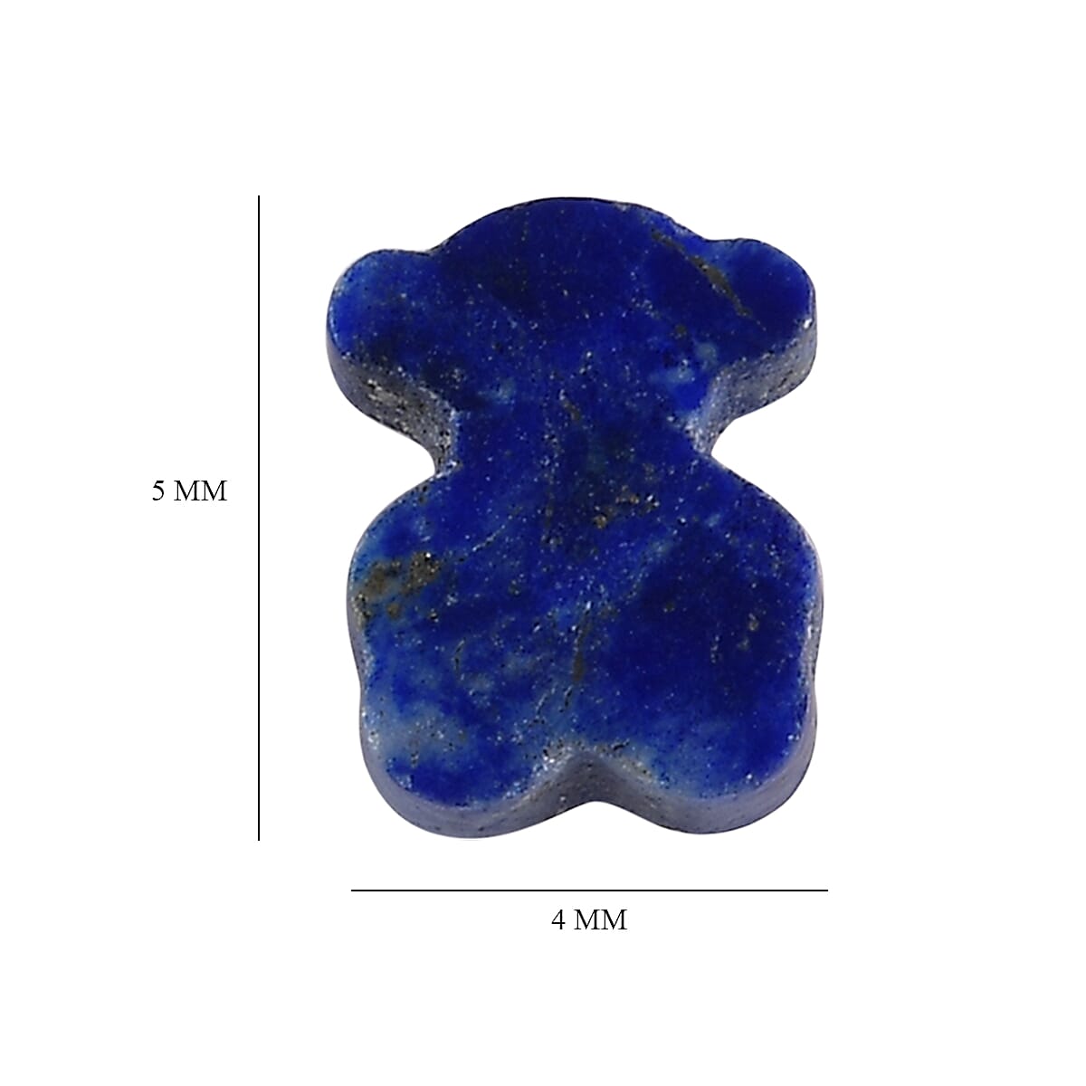 Set of 4 AA Lapis Lazuli (Fancy 5x4 mm) 1.47 ctw image number 3