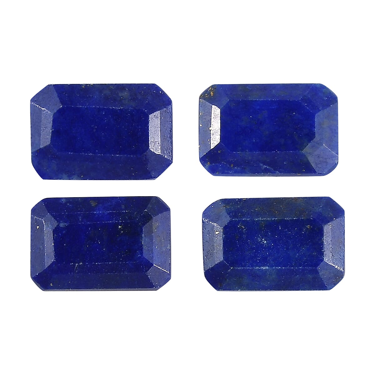 Set of 4 Lapis Lazuli (Oct 6x4 mm) 2.01 ctw image number 0
