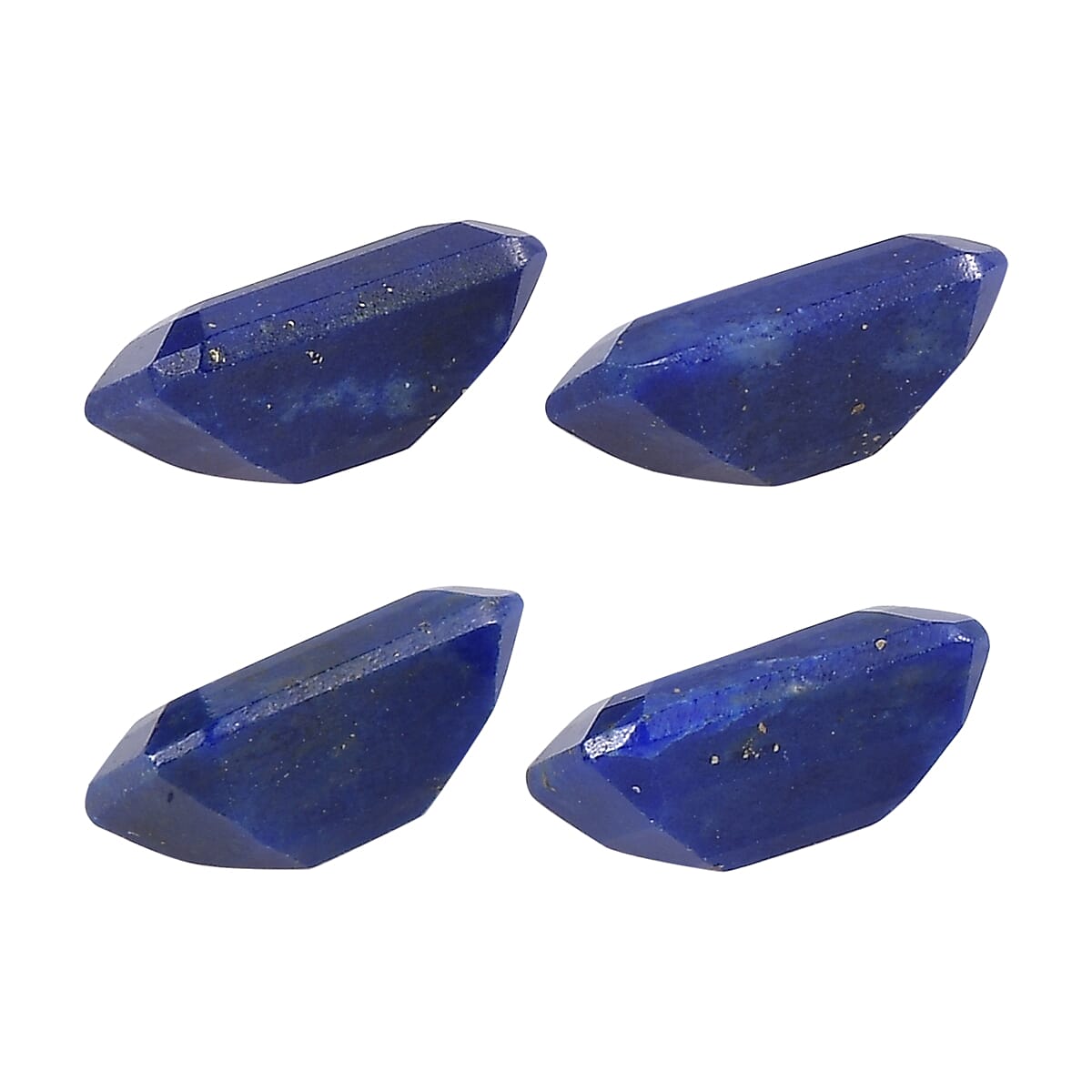 Set of 4 Lapis Lazuli (Oct 6x4 mm) 2.01 ctw image number 1