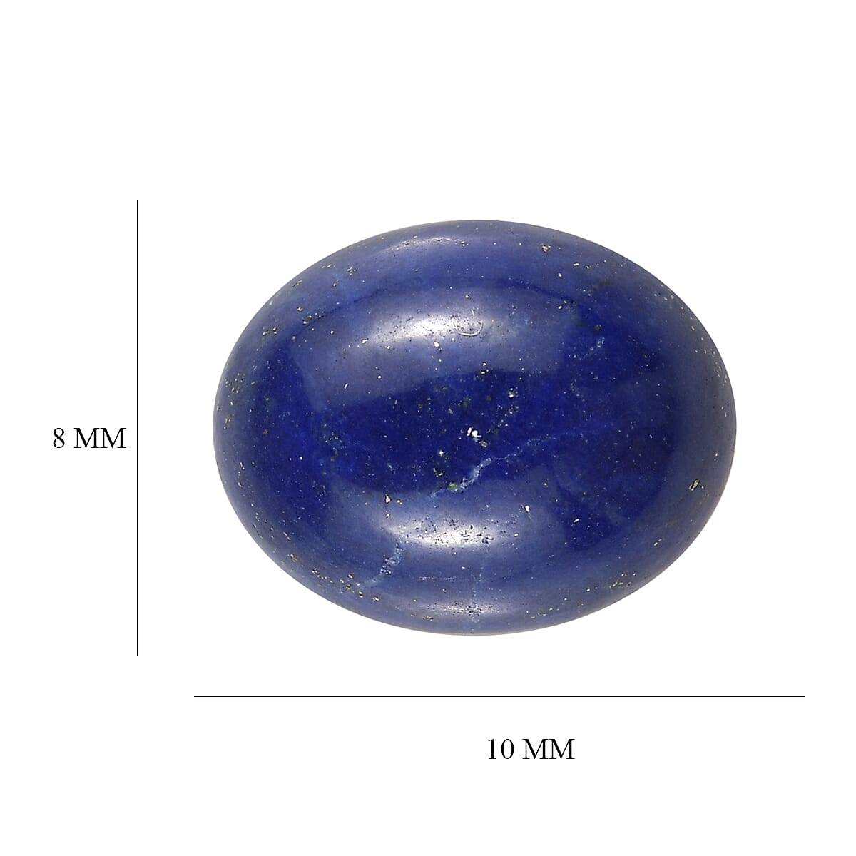 AA Lapis Lazuli (Oval 10x8 mm) 2.30 ctw image number 3