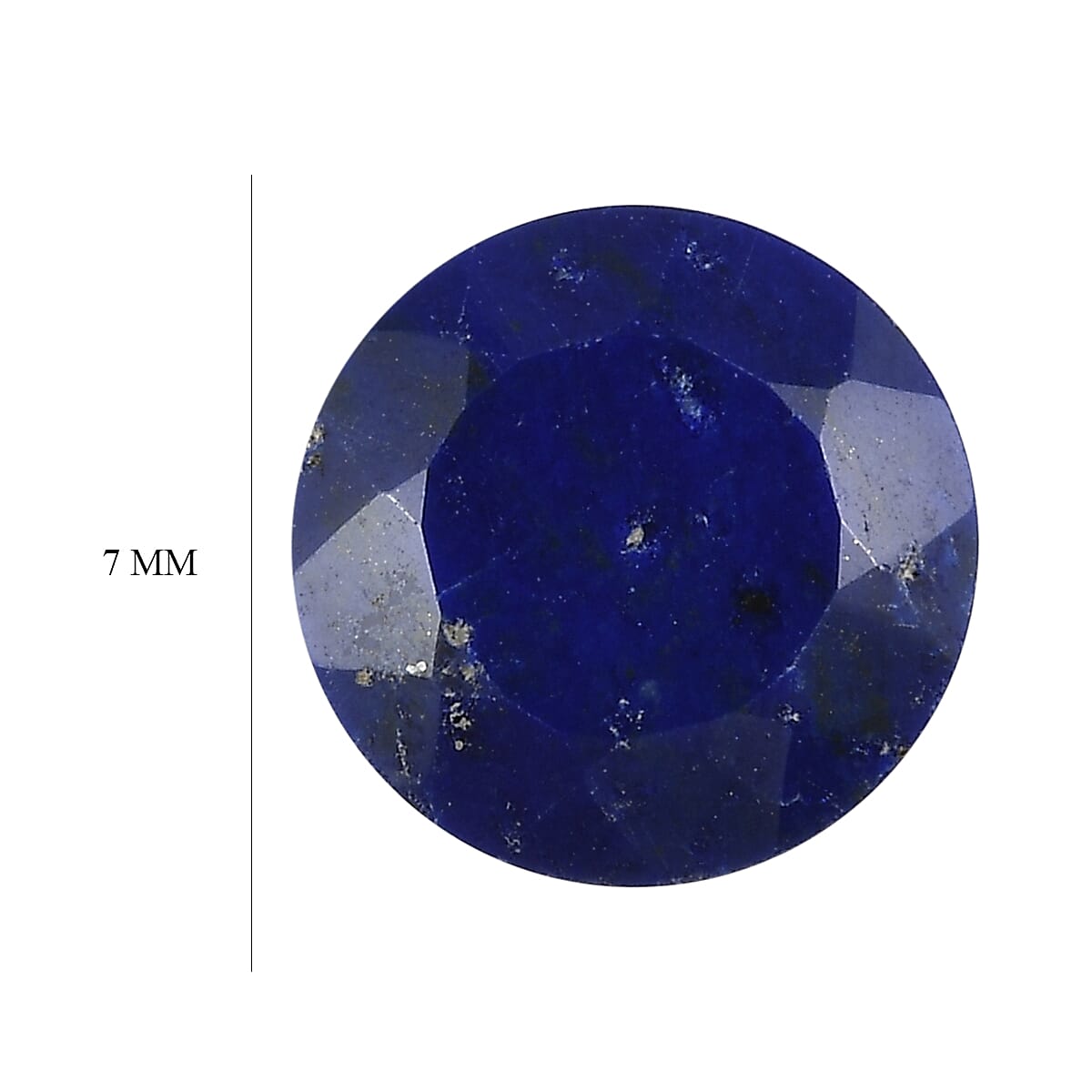 Lapis Lazuli (Rnd 7 mm) 1.12 ctw image number 3