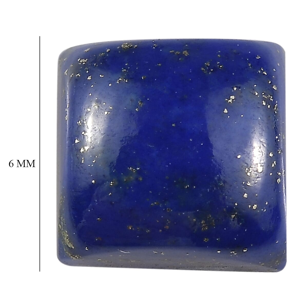 Lapis Lazuli (Sqr 6 mm) 1.05 ctw image number 3