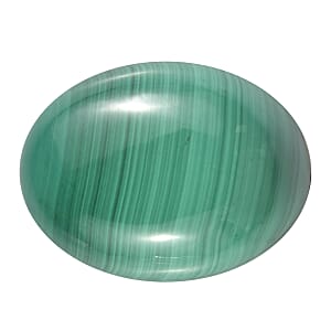 African Malachite (Ovl 11x9 mm) 3.44 ctw