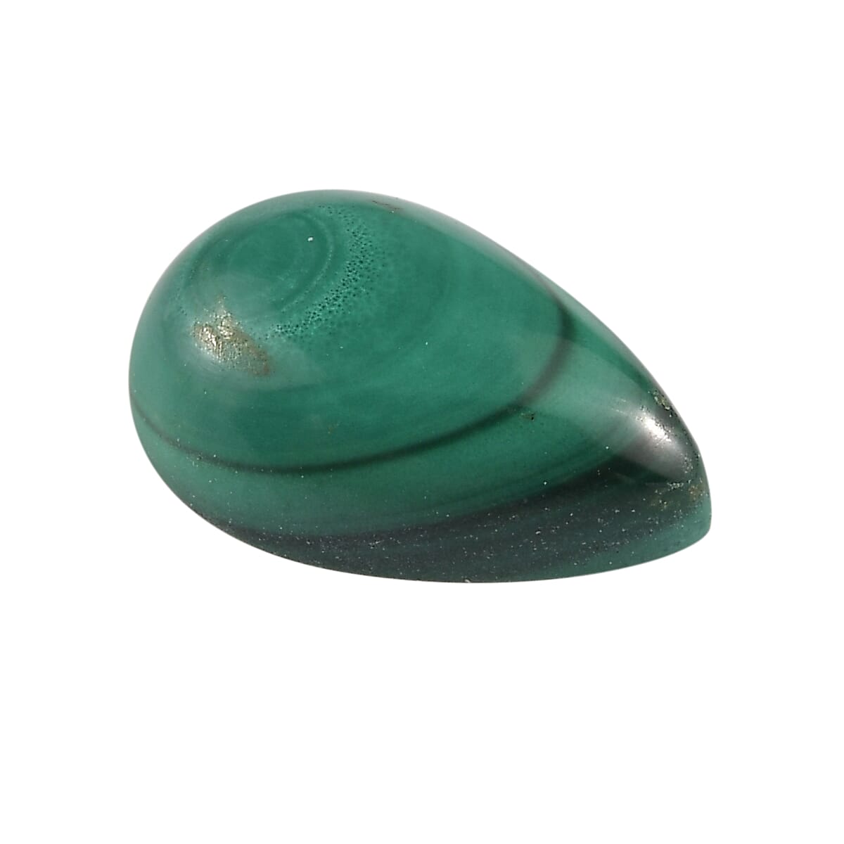 African Malachite (Pear 9x6 mm) 1.55 ctw image number 1