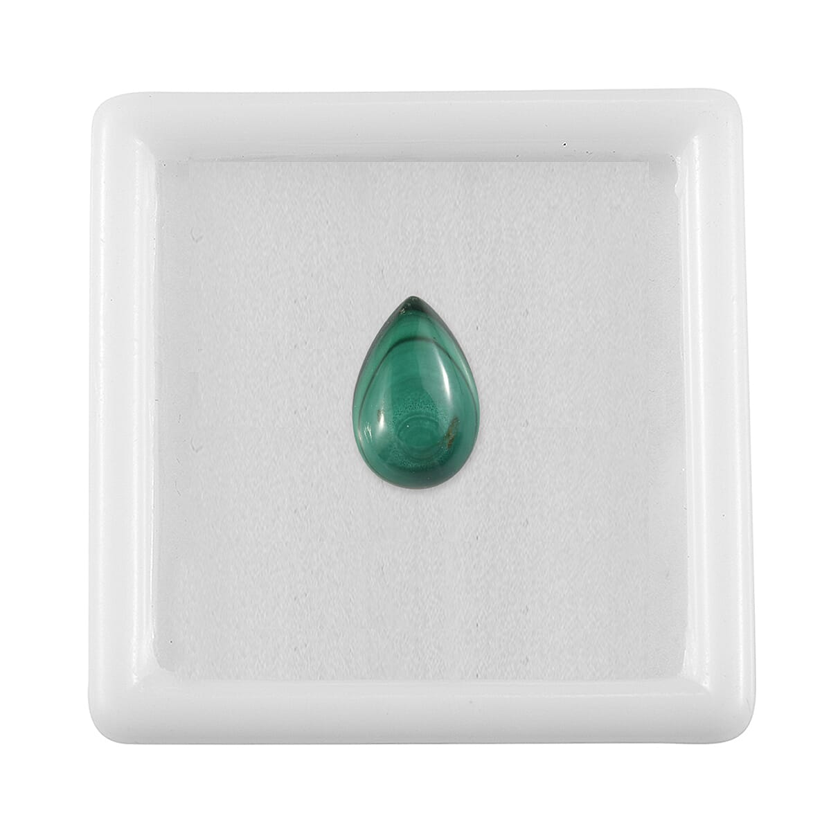 African Malachite (Pear 9x6 mm) 1.55 ctw image number 2