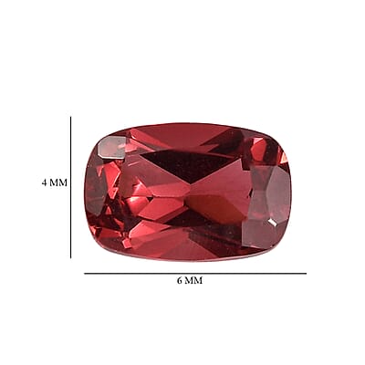 Set of 2 Mozambique Garnet (Cush 6x4 mm) 1.24 ctw