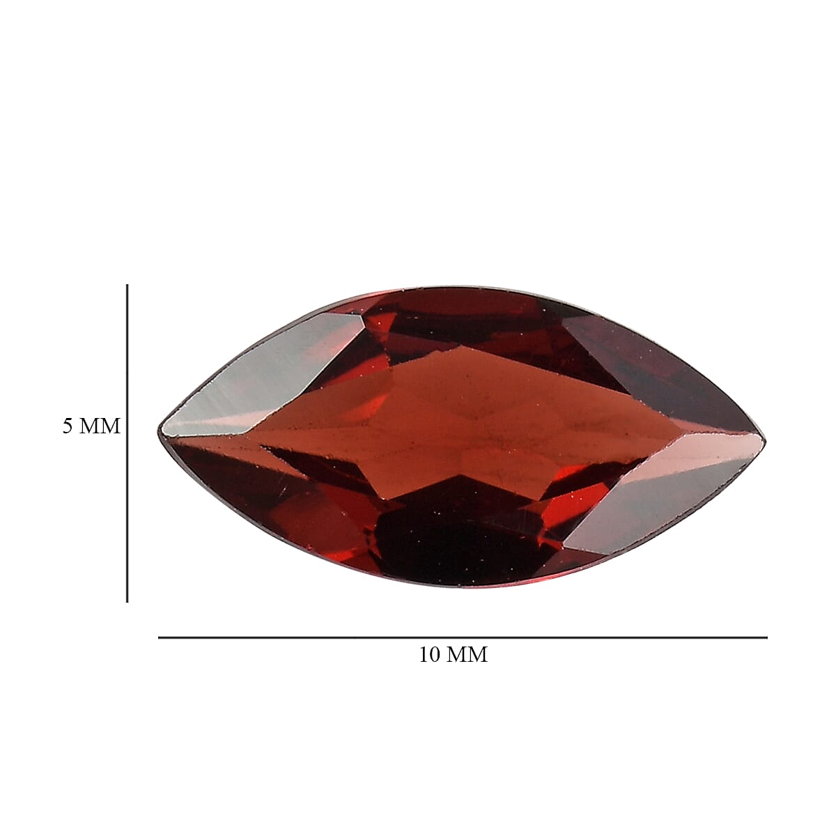 Set of 2 Mozambique Garnet (Mrq 10x5 mm) 1.73 ctw image number 3