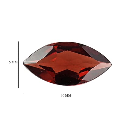 Set of 2 Mozambique Garnet (Mrq 10x5 mm) 1.73 ctw