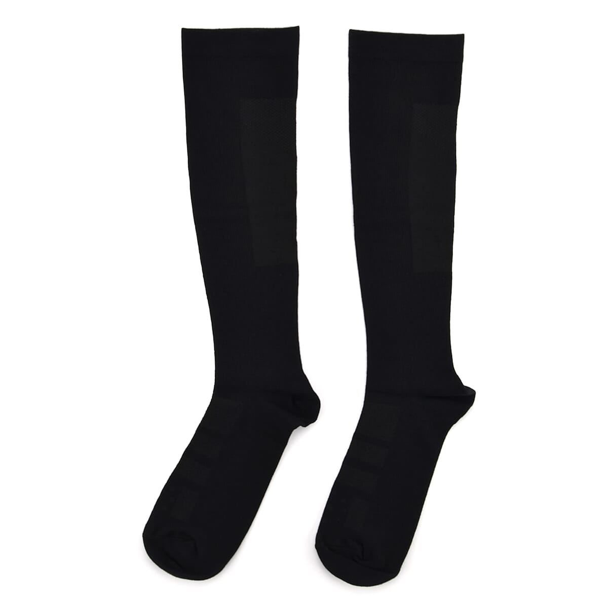 Livmore Set of 4 - Copper Infused Infrared Compression Socks - Large (Black) image number 2