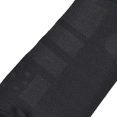 Livmore Set of 4 Pairs Copper Infused Infrared Compression Socks - Large, Men 9 -12 & Women 10.5 - 13 (Black)