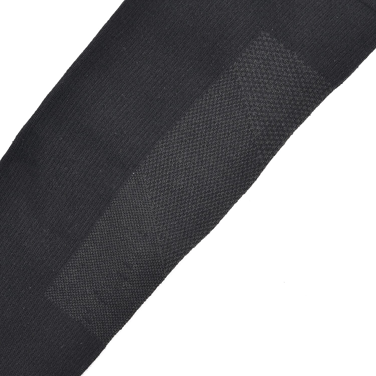 Livmore Set of 4 Pairs Copper Infused Infrared Compression Socks - Large, Men 9 -12 & Women 10.5 - 13 (Black)