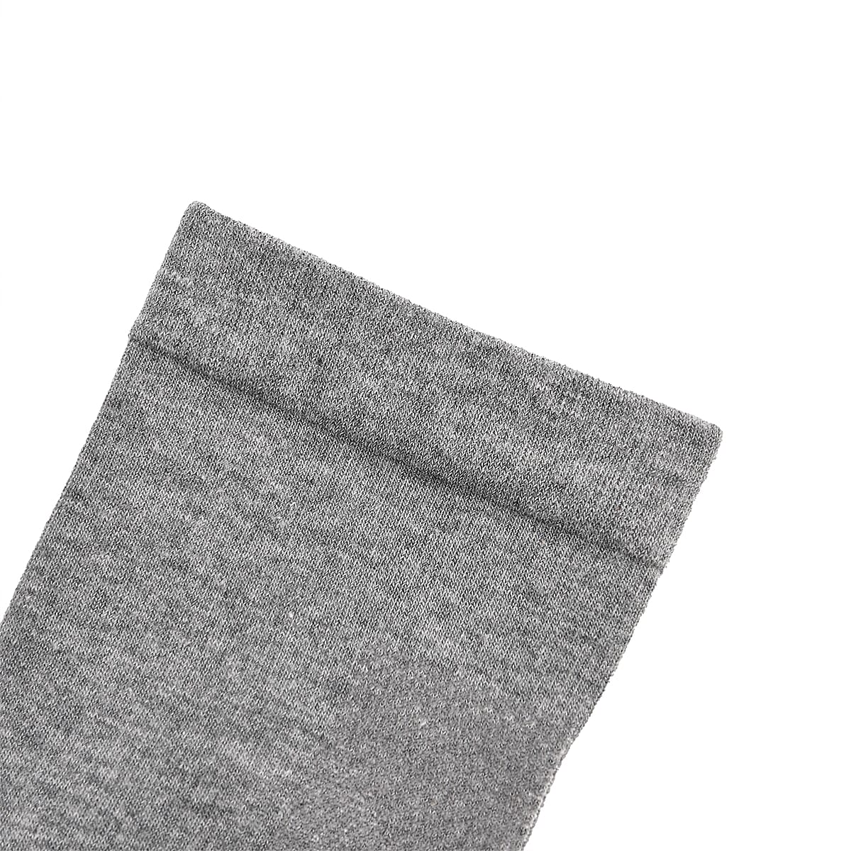 Livmore Set of 4 Pairs Copper Infused Infrared Compression Socks - Large Men 9 -12 & Women 10.5 - 13 (Grey) image number 5