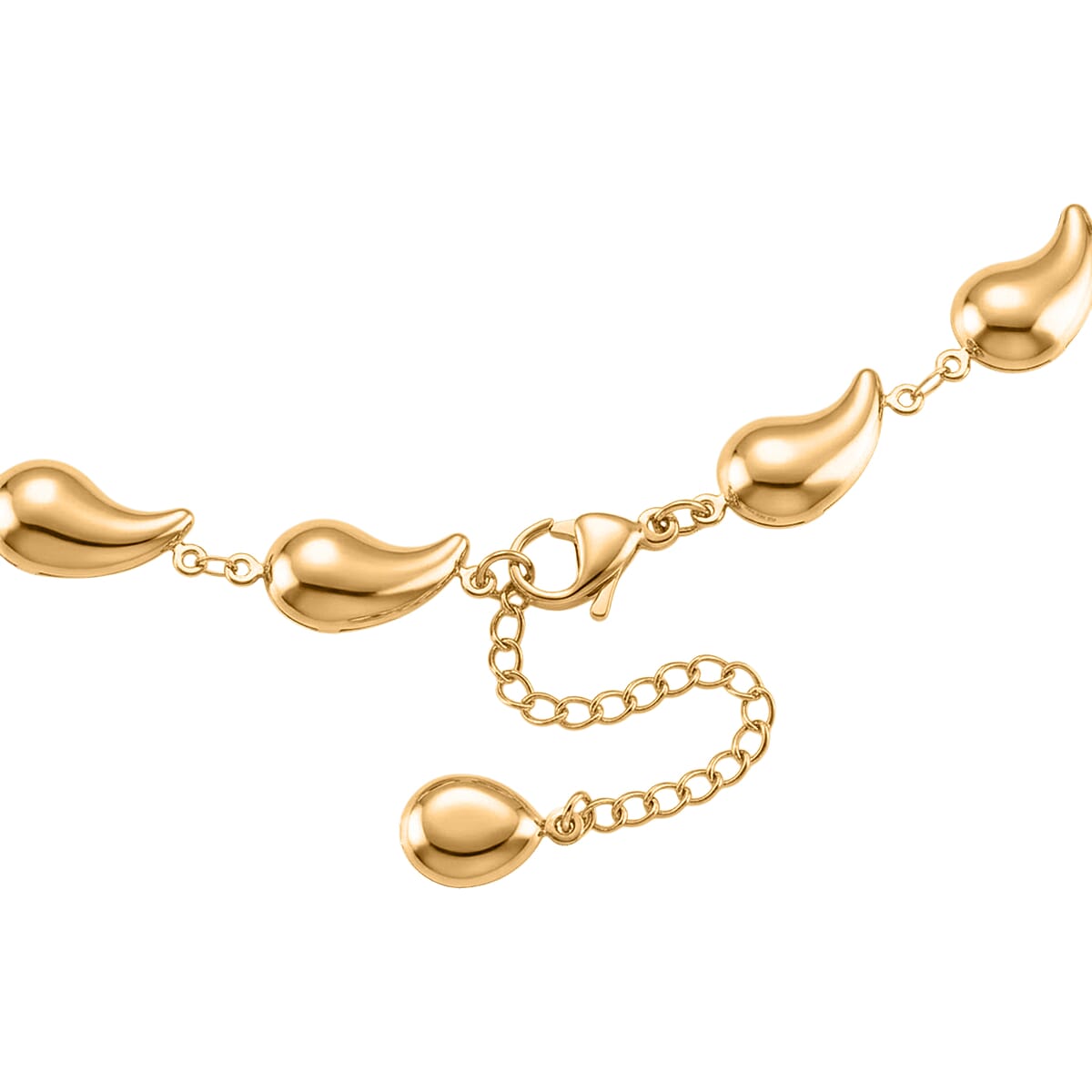 Linked Drop Necklace (19.5-21.5 Inches) image number 4