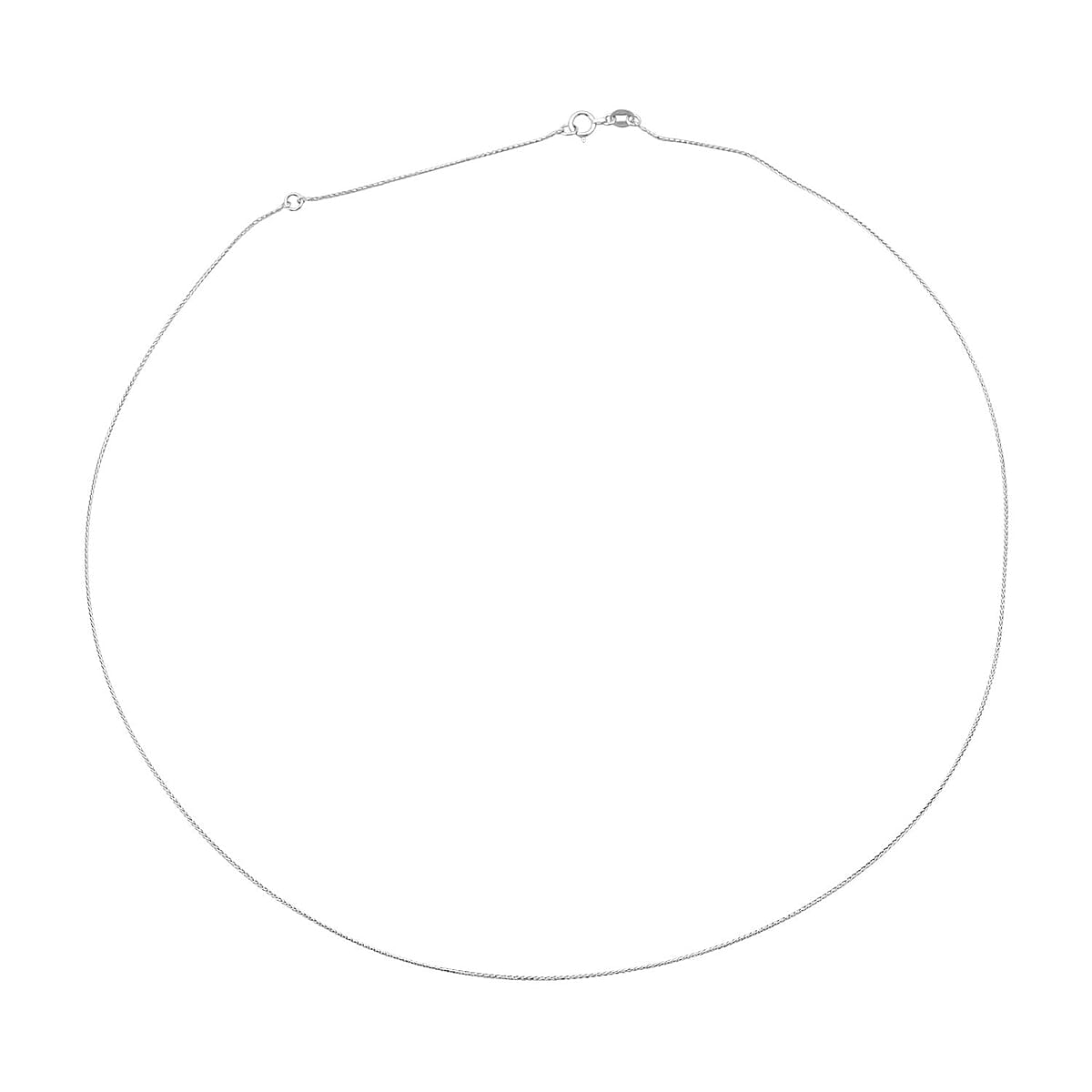 Foxtail Chain Necklace in 950 Platinum 2.85 Grams 20 Inches image number 0