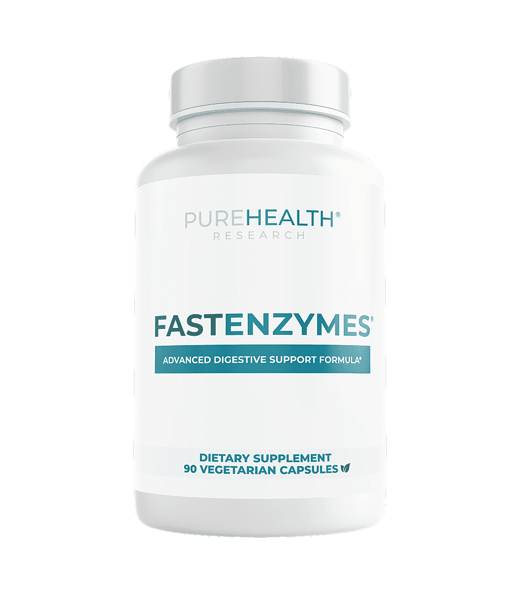 PureHealth Research Fast Enzymes Dietary Supplement 90 Vegetarian Capsules image number 0