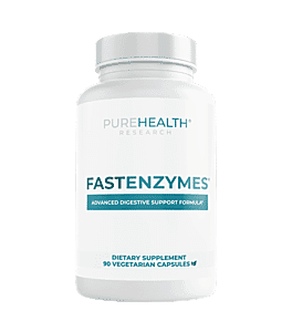 PureHealth Research Fast Enzymes Dietary Supplement 90 Vegetarian Capsules