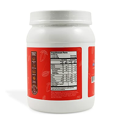 About Your Collagen Grass Fed Collagen I & II Dietary Supplement (26.65oz) -Hot Chocolate