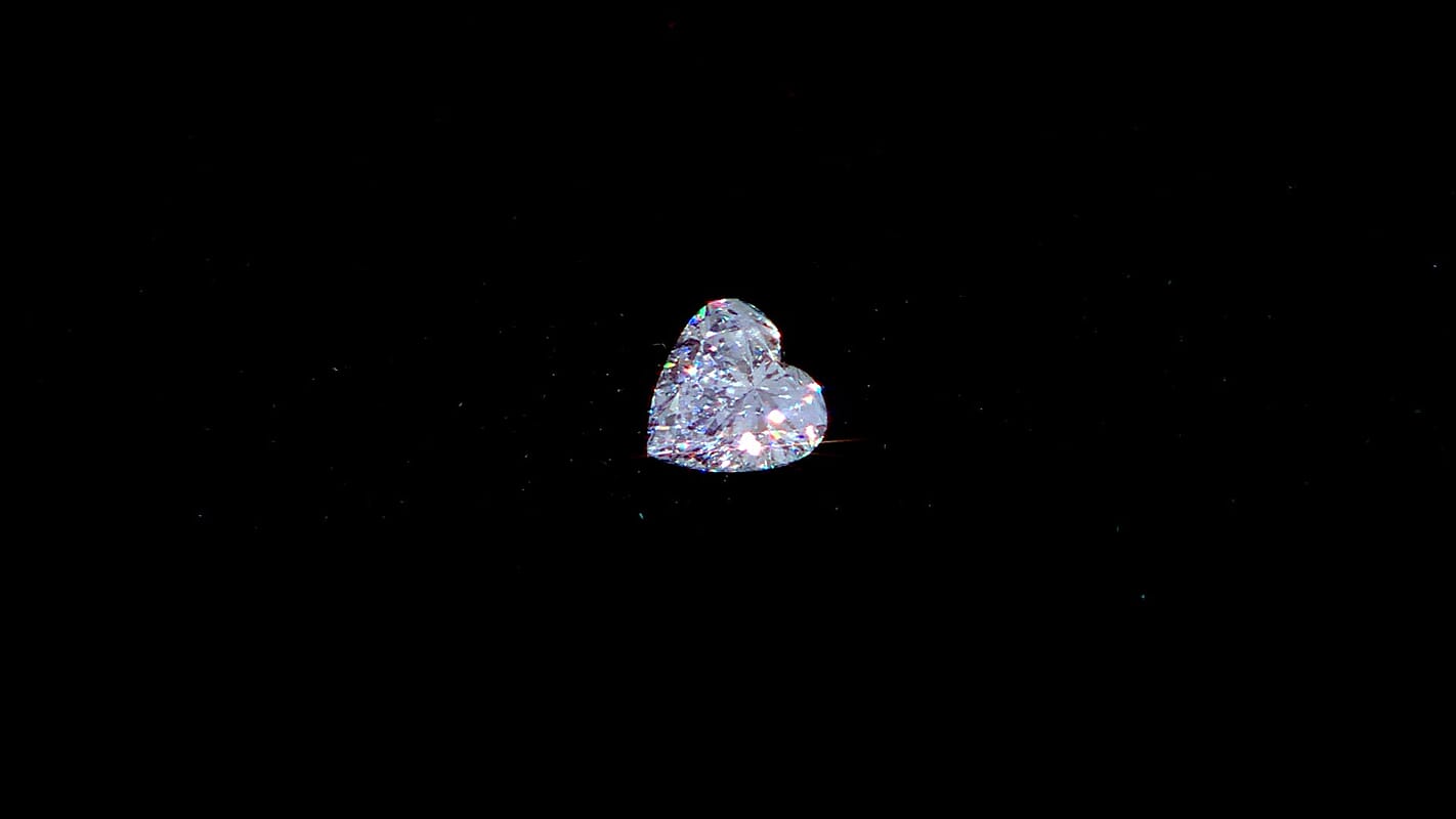 IGI Certified Luxuriant Lab Grown Diamond (Hrt) (E-F, VS) 1.02 ctw