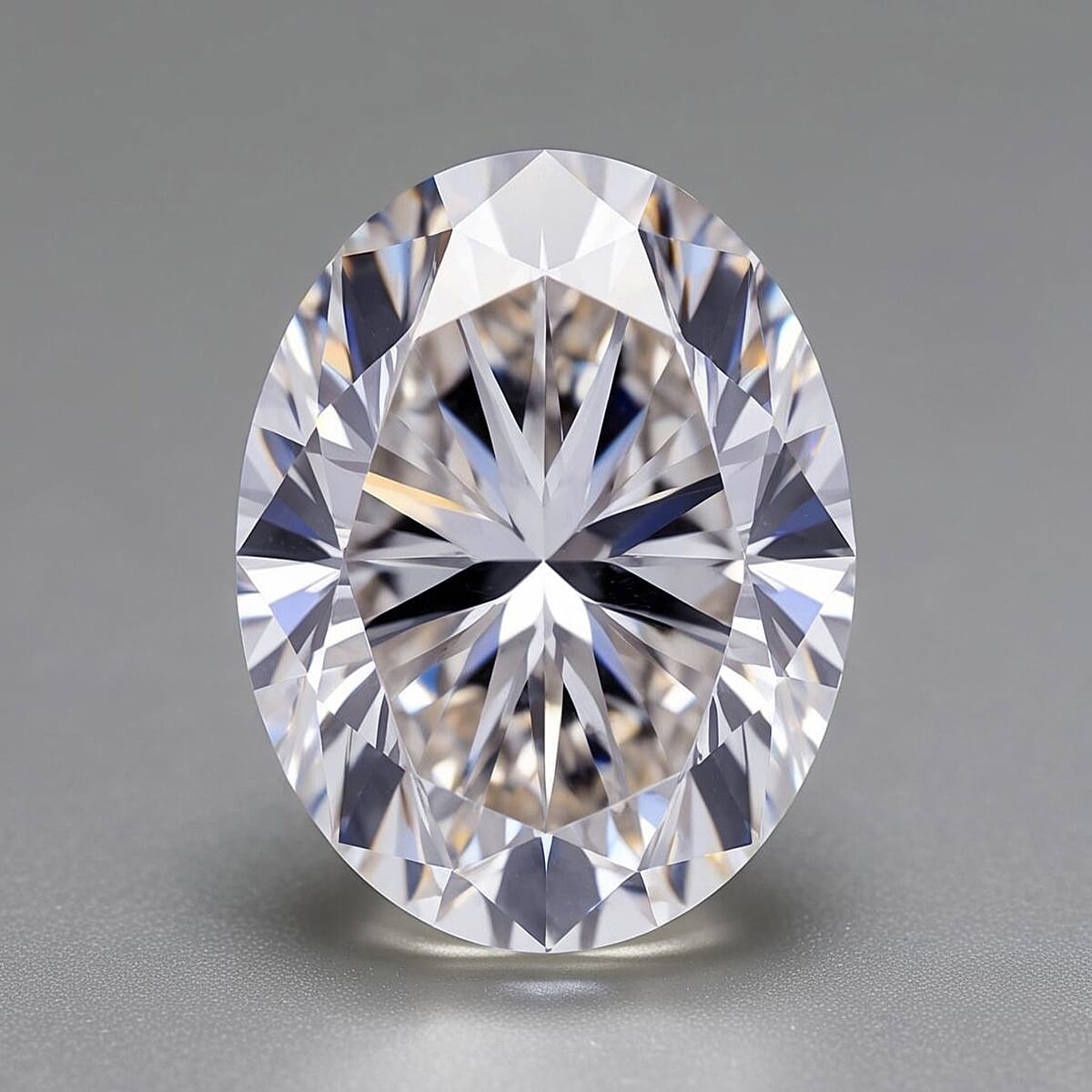 IGI Certified Luxuriant Lab Grown Diamond (Ovl) (E-F, VS) 10.03 ctw image number 1