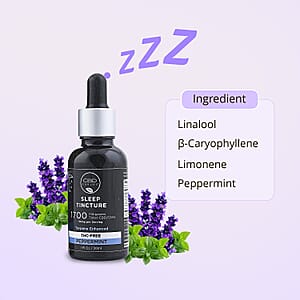 CBD For Life Sleep Tincture - 1700 mg CBD - Peppermint
