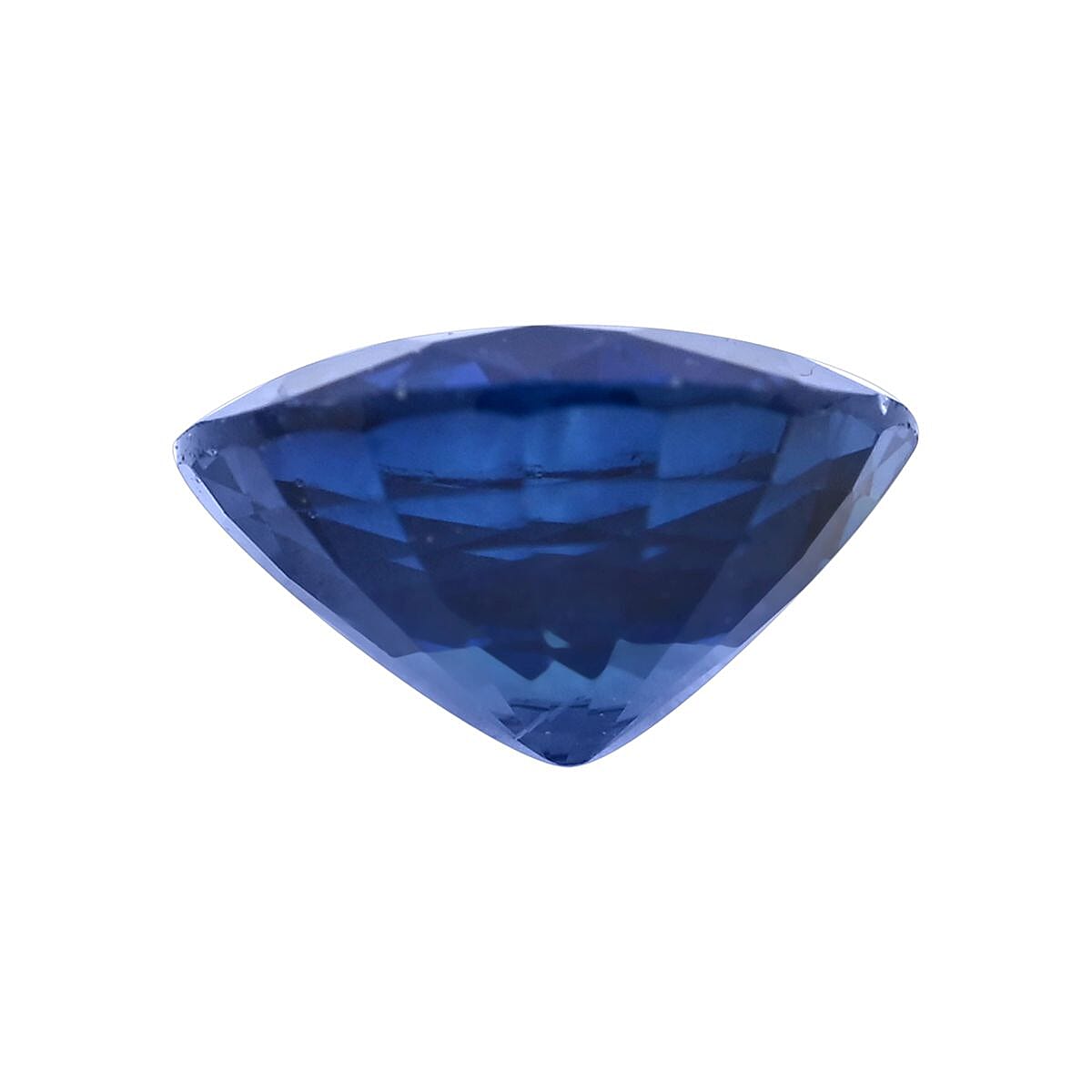 Labor Day Doorbuster Certified & Appraised AAAA Ceylon Blue Sapphire (Rnd Free Size) 1.00 ctw image number 2