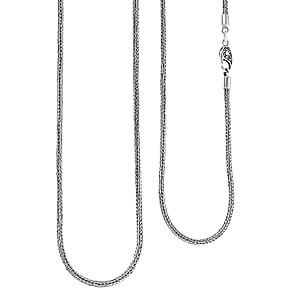 Doorbuster D'Joy Bali Legacy Tulang Naga Chain Necklace in Sterling Silver 29.15 Grams 36 Inches