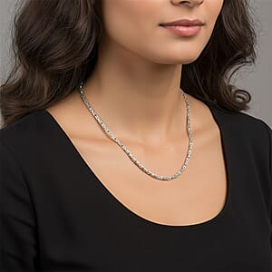  D'Joy Bali Legacy Borobudur Chain Necklace in Sterling Silver 37.50 Grams 36 Inches