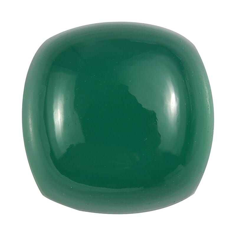 Green Onyx (Cush 11x11 mm) 5.13 ctw
