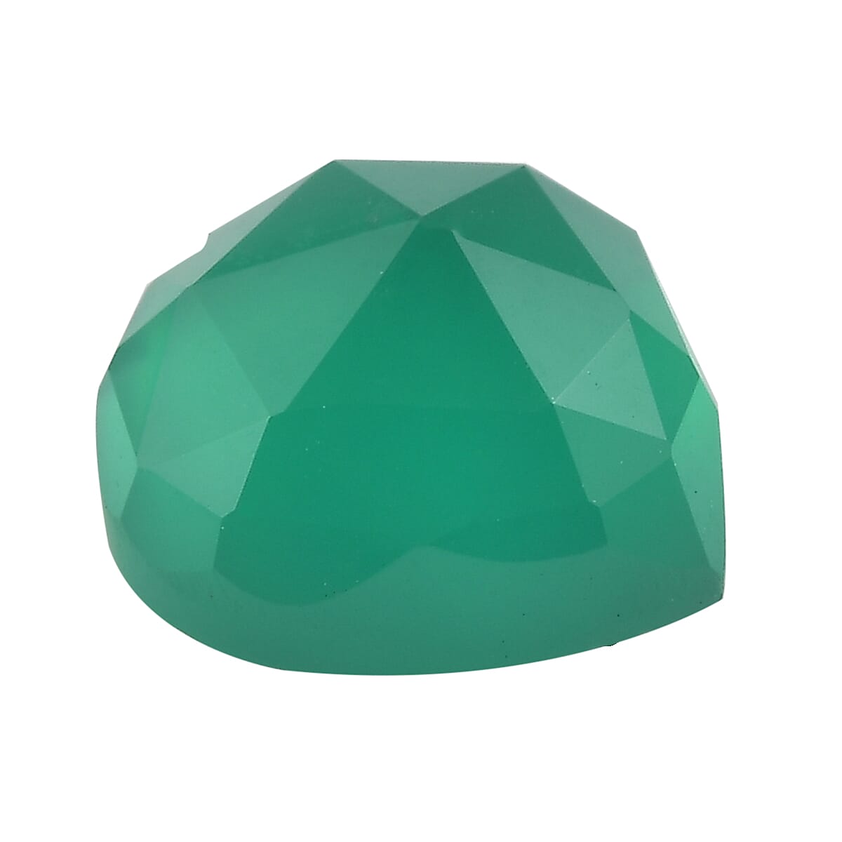 AA Green Onyx (Hrt 8 mm) 1.71 ctw image number 2