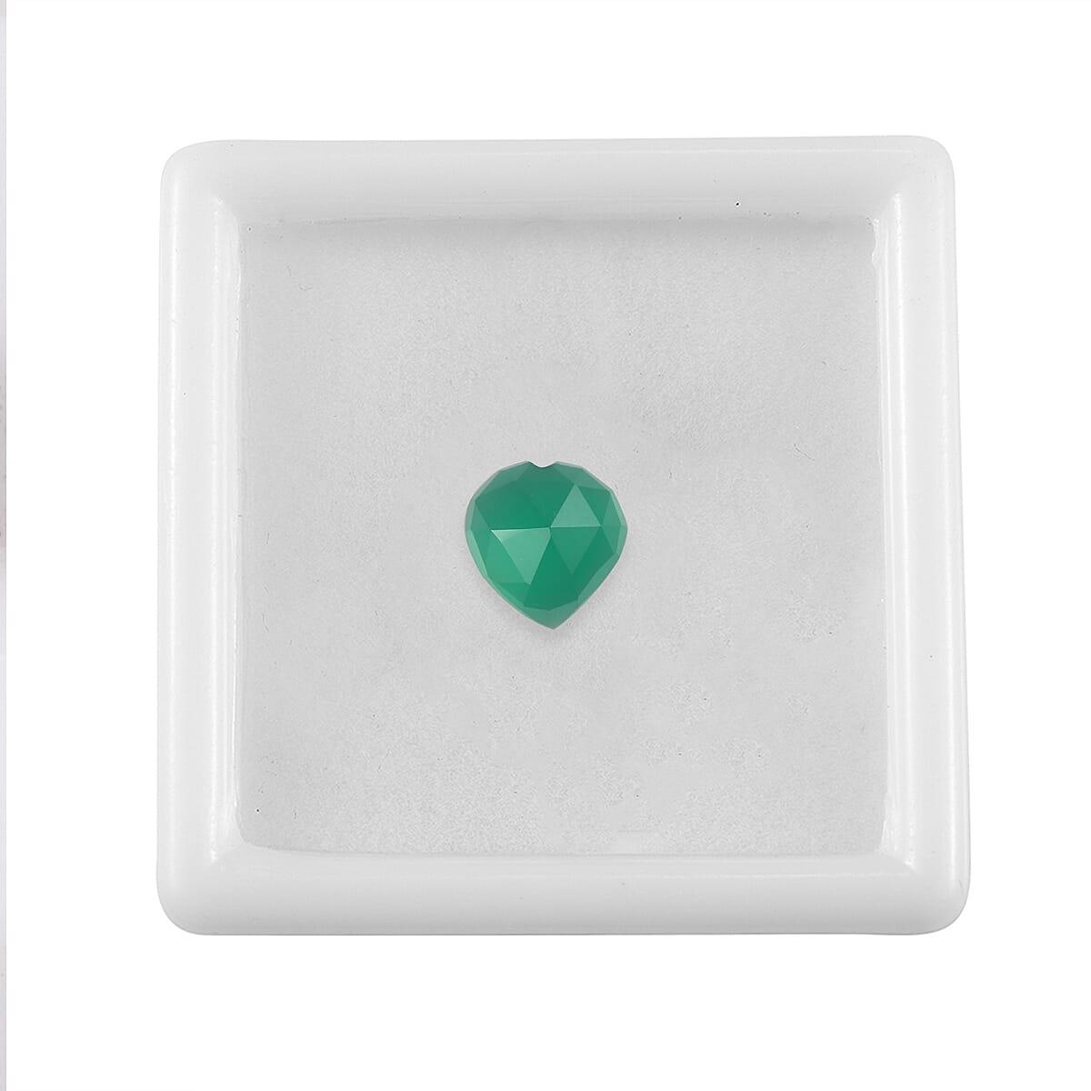 AA Green Onyx (Hrt 8 mm) 1.71 ctw image number 3
