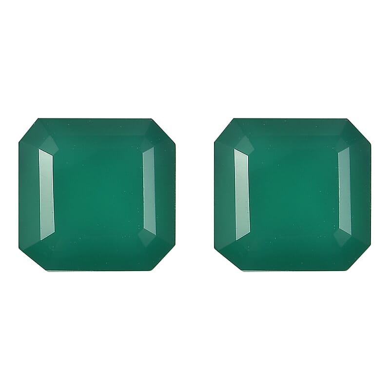Green Onyx (Oct 7x7 mm) 2.99 ctw