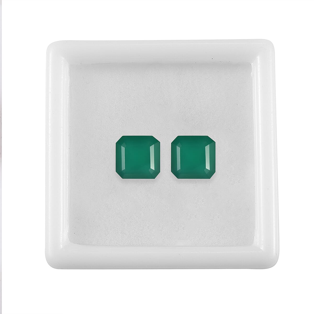 Green Onyx (Oct 7x7 mm) 2.99 ctw image number 3