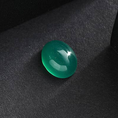 Green Onyx (Oval 10x8 mm) 2.75 ctw