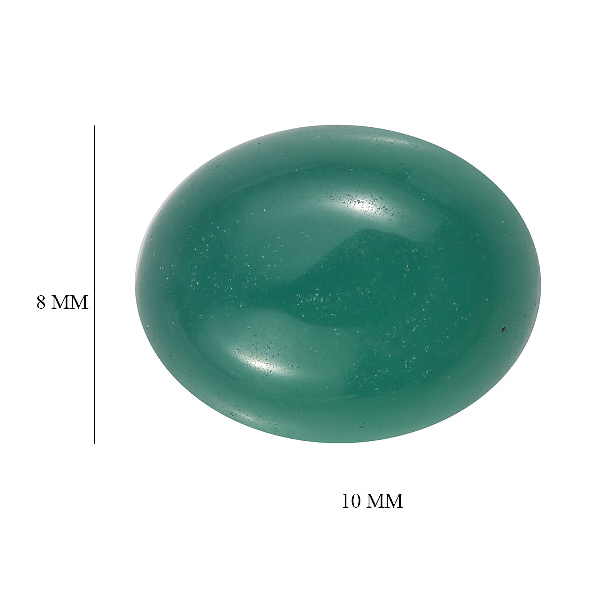 Green Onyx (Oval 10x8 mm) 2.75 ctw image number 4