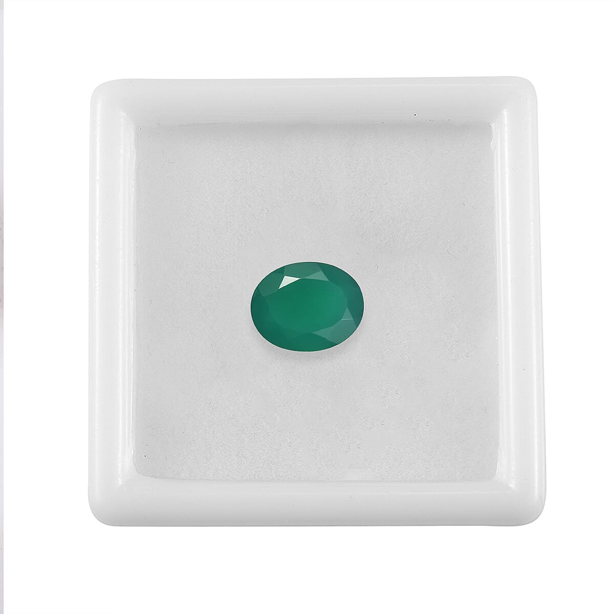 Green Onyx (Oval 10x8 mm) 2.27 ctw image number 3