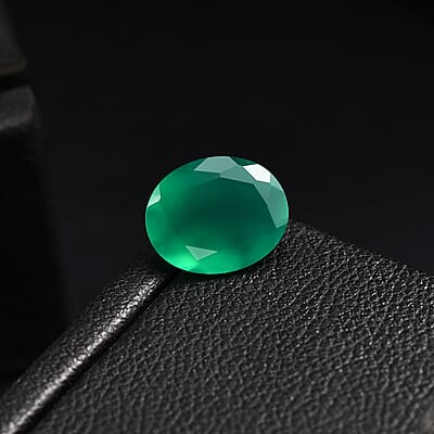 AA Green Onyx (Oval 10x8 mm) 2.12 ctw