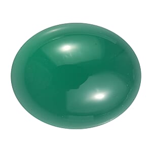 Green Onyx (Oval 11x9 mm) 3.73 ctw