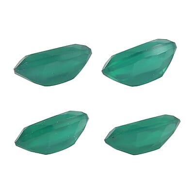 Green Onyx (Oval 5x3 mm) 0.75 ctw
