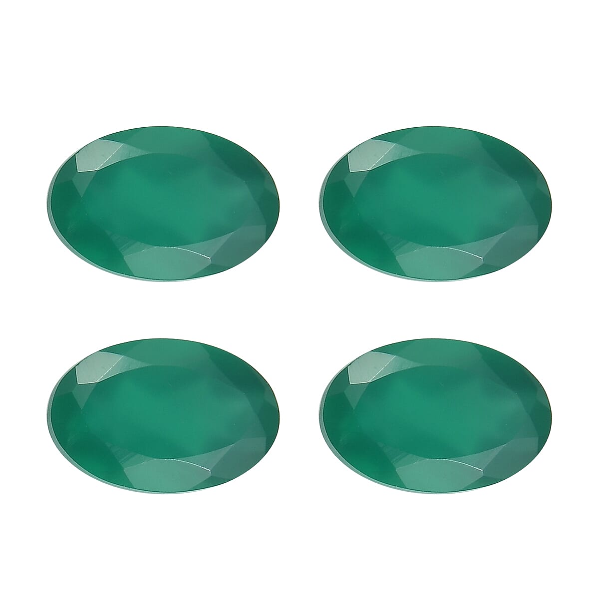 Green Onyx (Oval 6x4 mm) 1.43 ctw image number 0