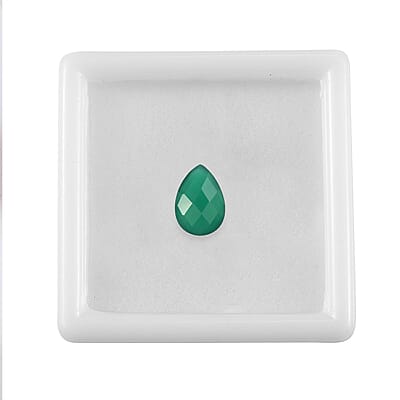 Green Onyx (Pear 10x7 mm) 1.64 ctw
