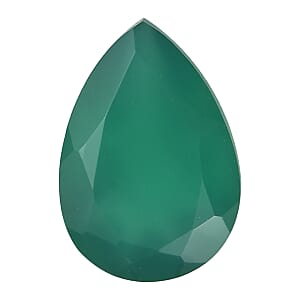 Green Onyx (Pear 10x7 mm) 1.56 ctw
