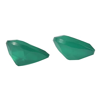 Green Onyx (Pear 7x5 mm) 1.14 ctw
